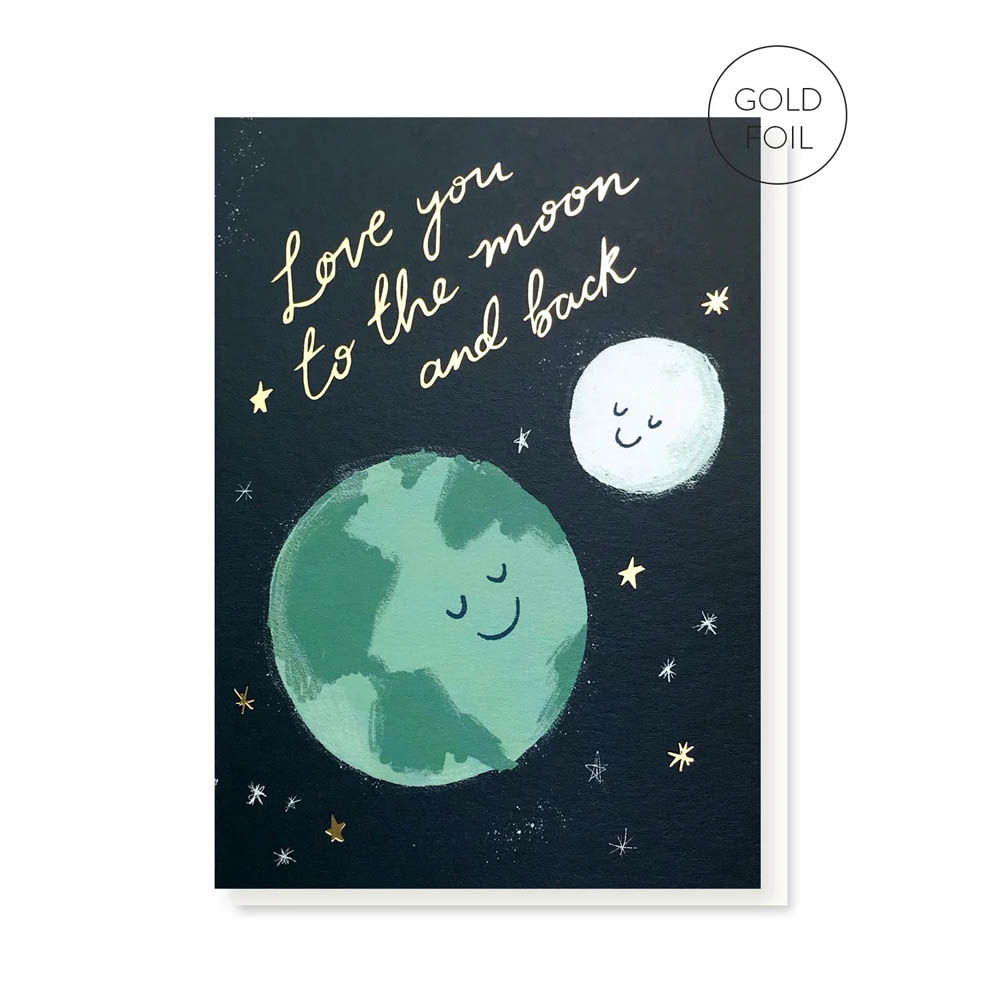 Stormy Knight - Moon & Back Card
