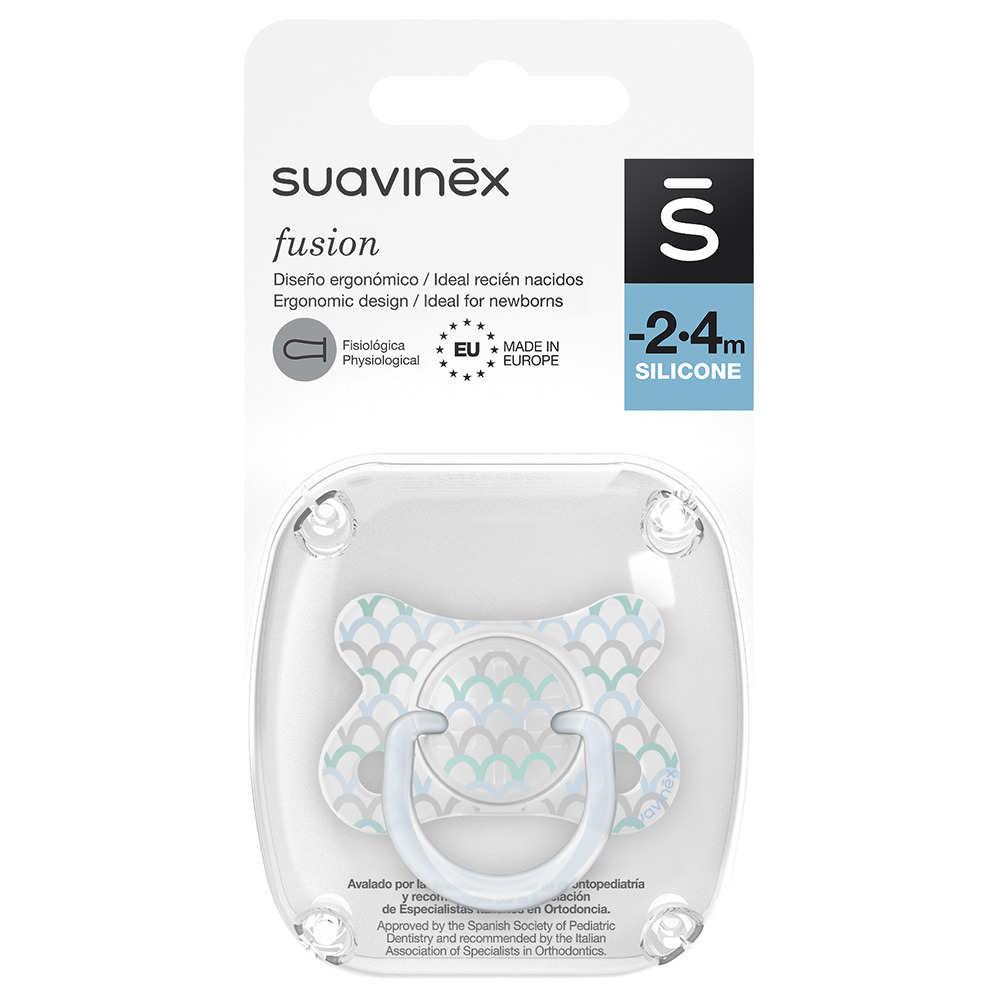 Suavinex - Forest Fusion Soother - 2-4M - Blue