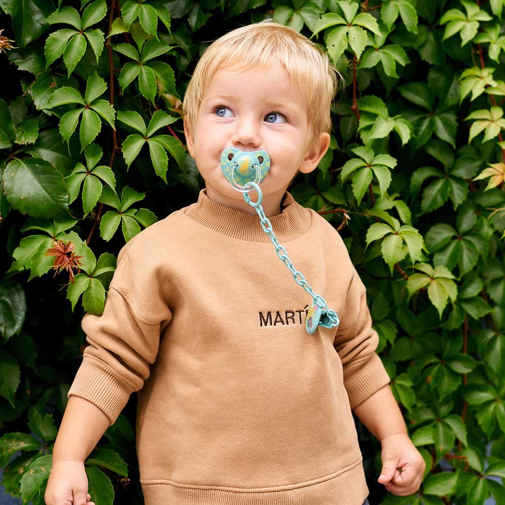 Suavinex - Jungle Soother Clip - Green
