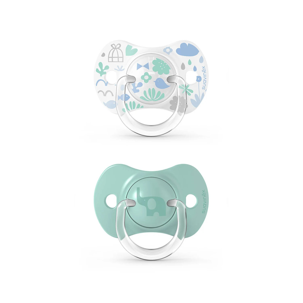 Suavinex - Memories Physiological Soother - Pack of 2 - 6-18M - Blue