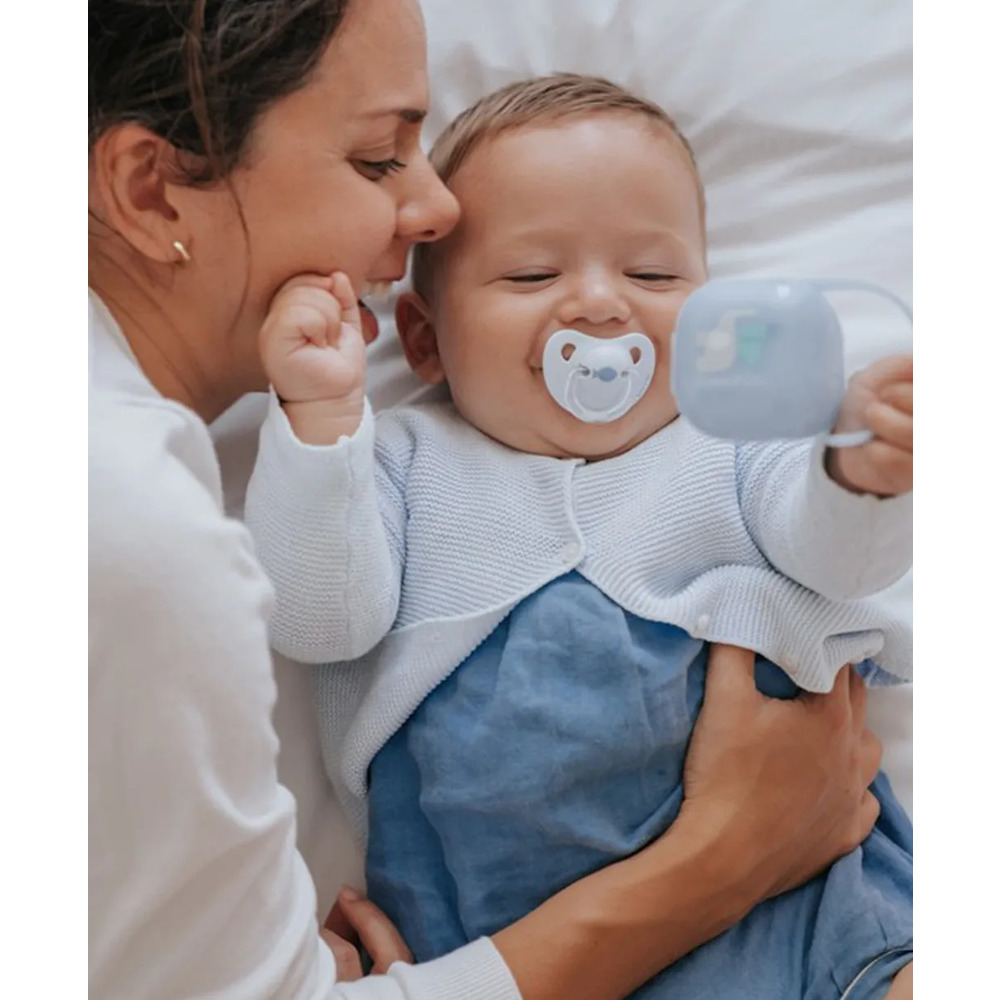 Suavinex - Memories Soother Holder - Blue