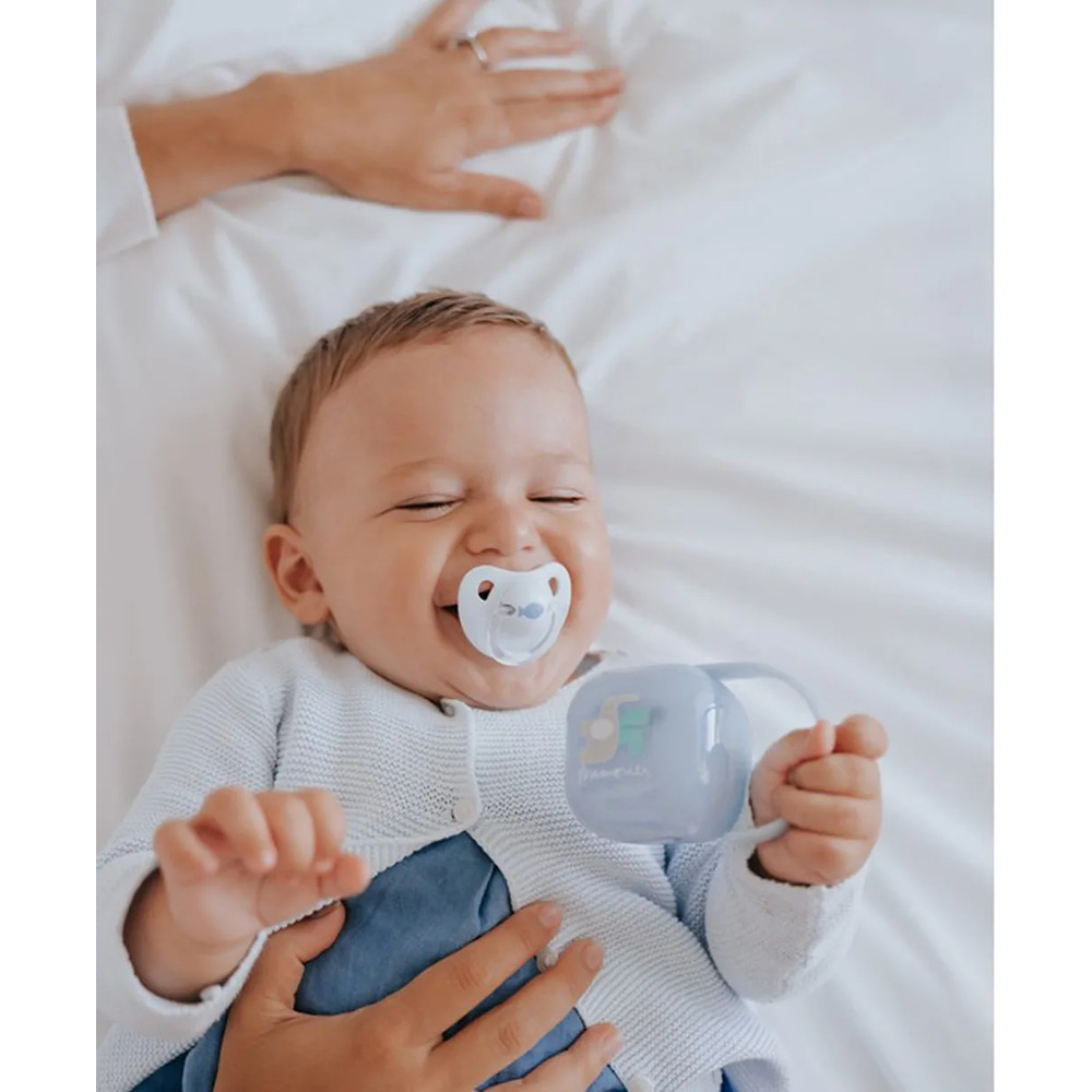 Suavinex - Memories Soother Holder - Blue