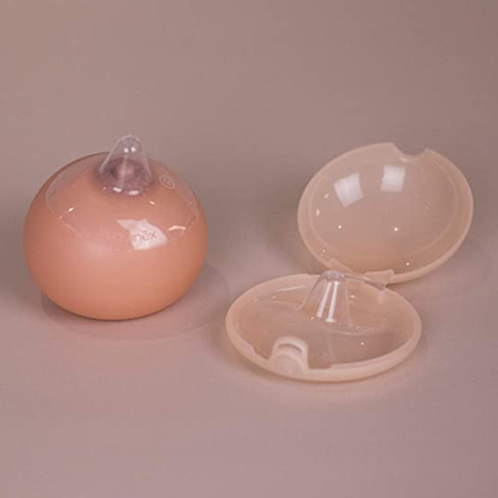 Suavinex - Nipple Shield Pack of 2 - Beige/Clear - Small