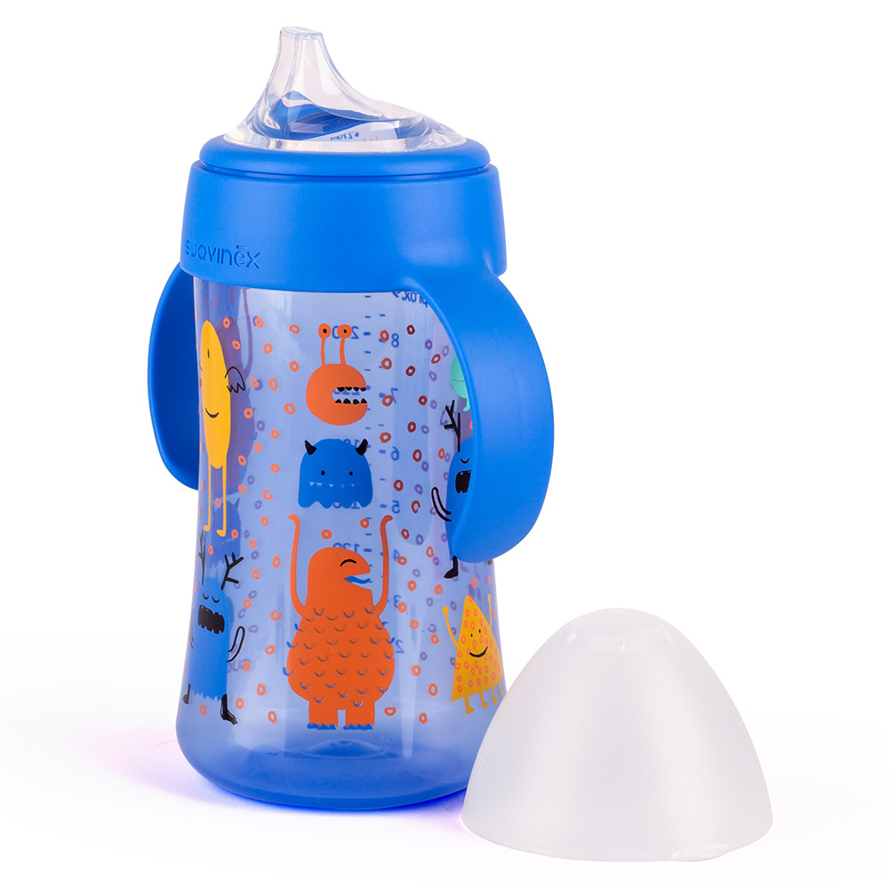 Suavinex - Non Spill Spout Second Bottle Handle - 270ml - Blue