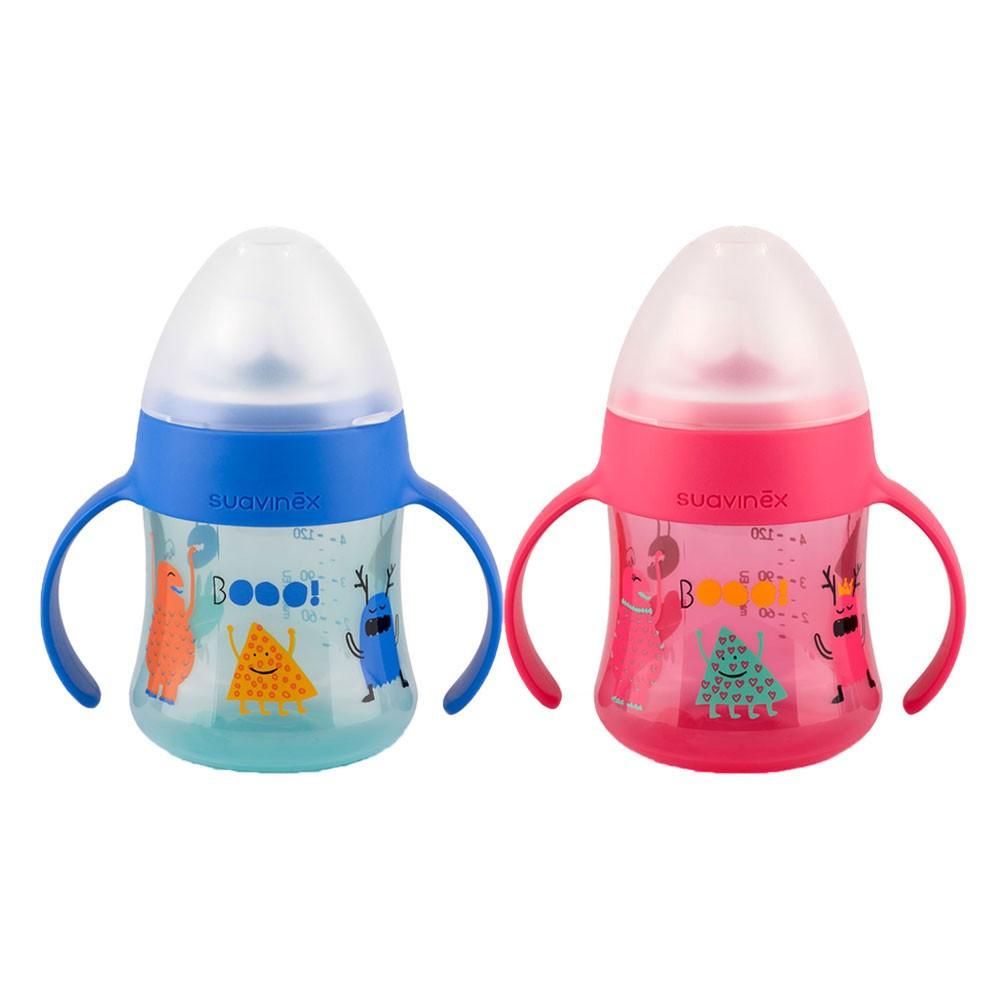 Suavinex Non Spill Spout Bottle Handles - 150ml - 4m - 1pc