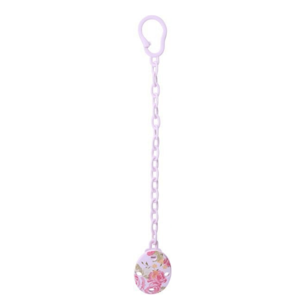 Suavinex Pink Oval Soother Chain