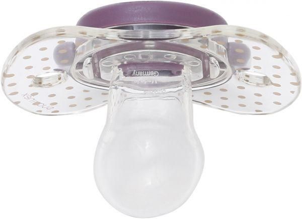Suavinex Purple Premium Physiological Silicone Soother - +4m
