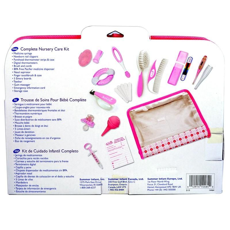 Summer infant complete nursery care sales kit