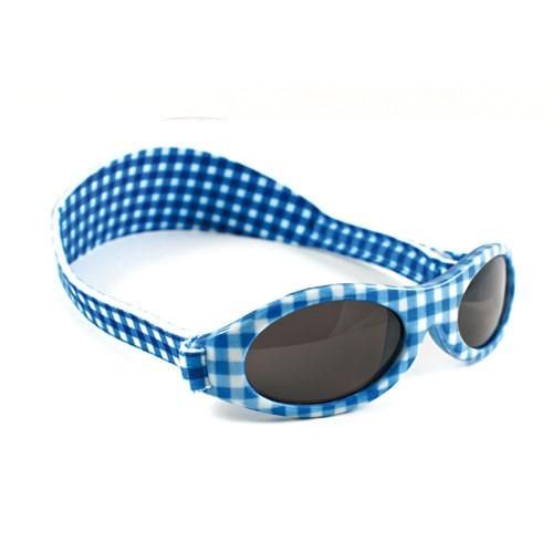 Ok Baby - Kids Sunglasses Blue Plaid 0-2 Years
