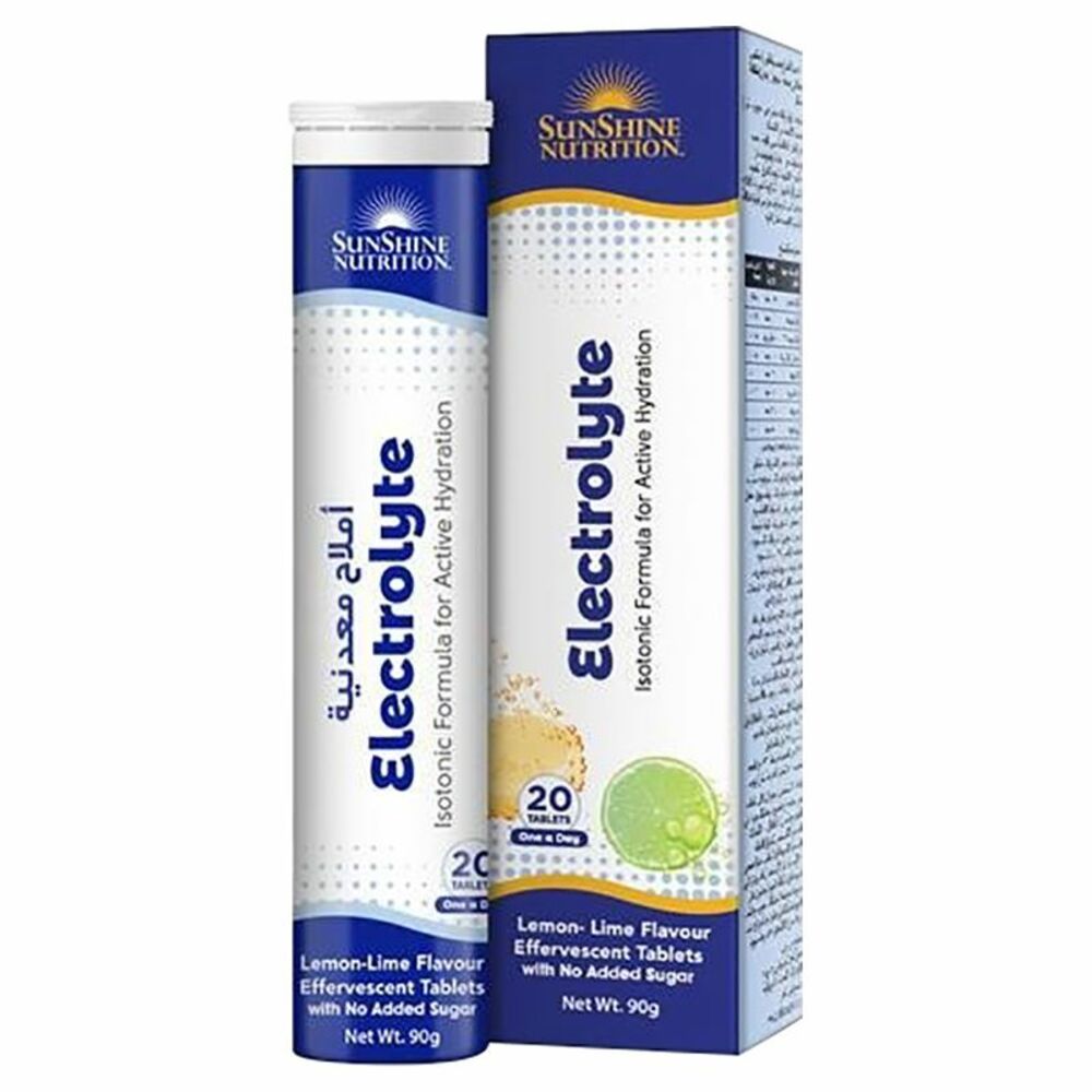 Sunshine Nutrition - Isotonic Electrolyte Effervescent 20 Tablets