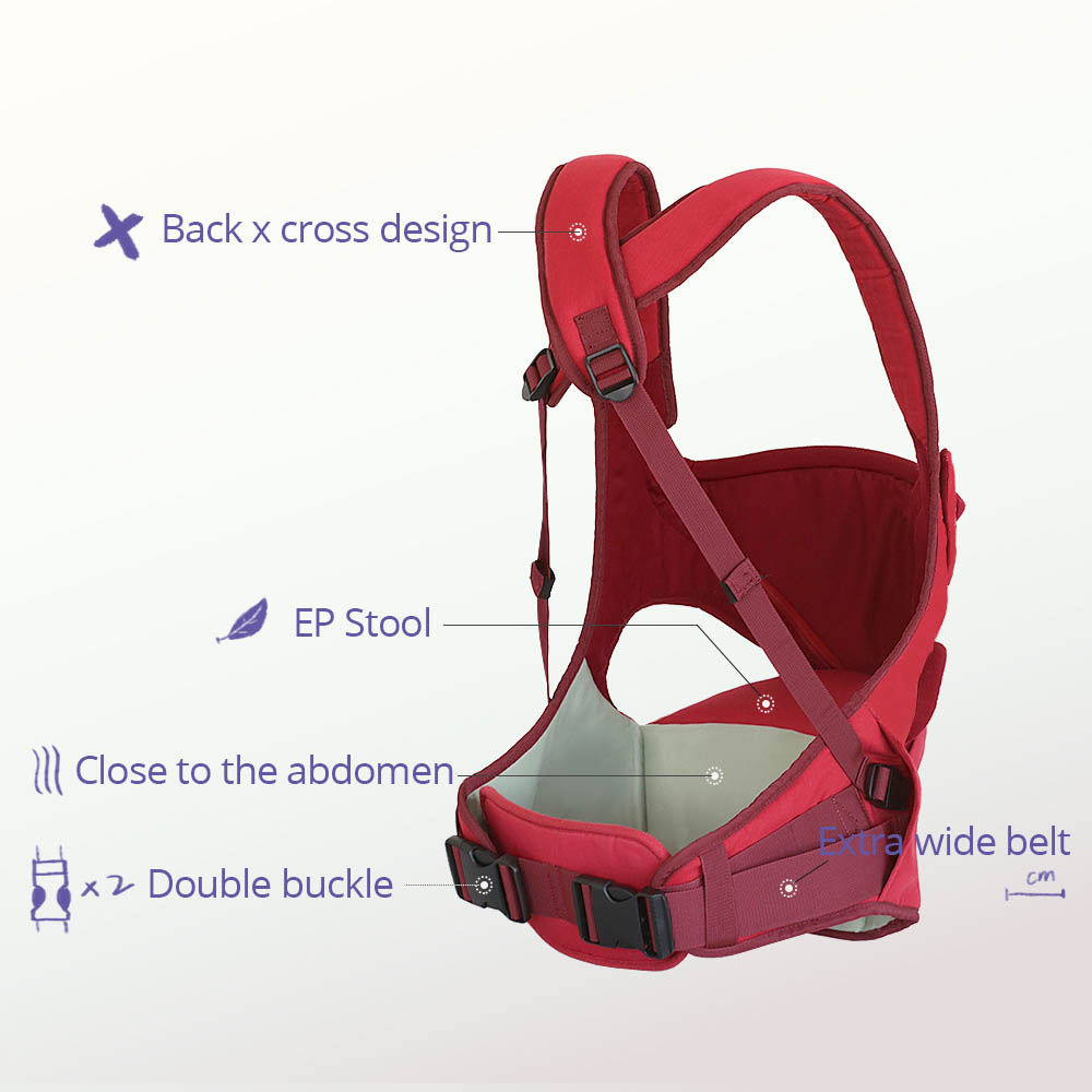 Sunveno - Baby Carrier - Red