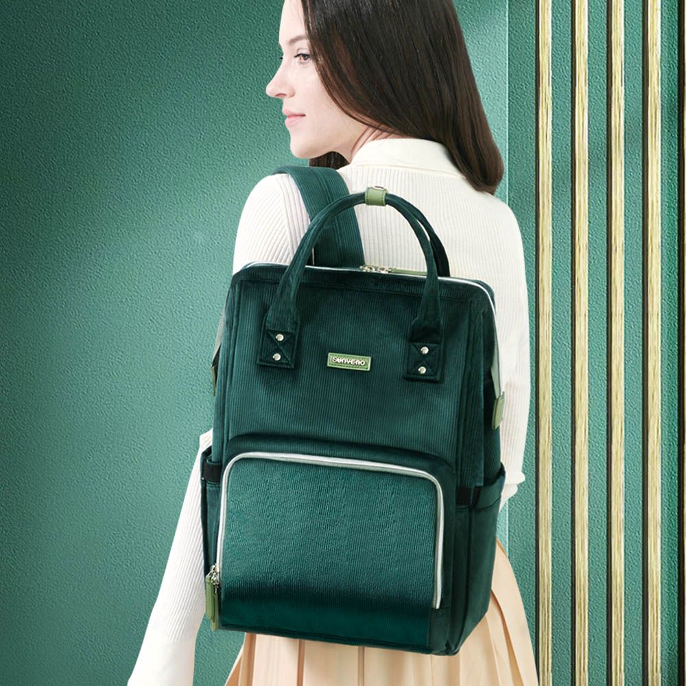 Sunveno - Diaper Bag Corduroy - Green