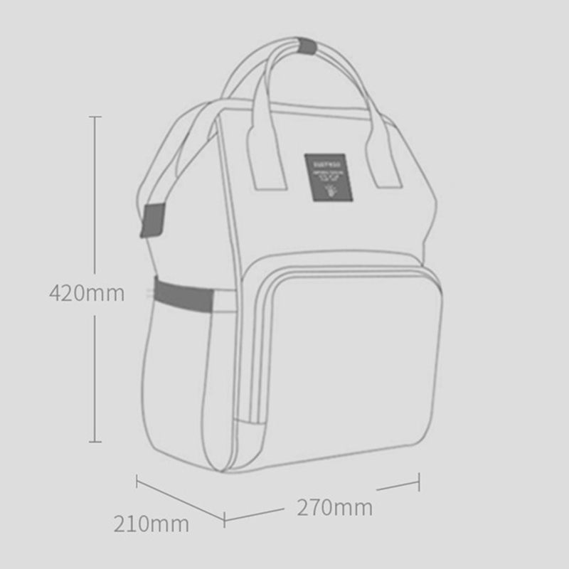 Sunveno - Diaper Bag - Nova Blue
