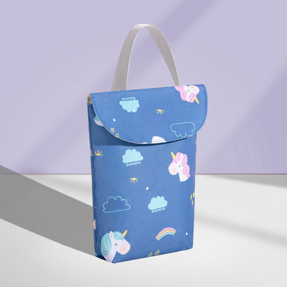 Sunveno - Diaper Organizer Wet/Dry Bag - Unicorn