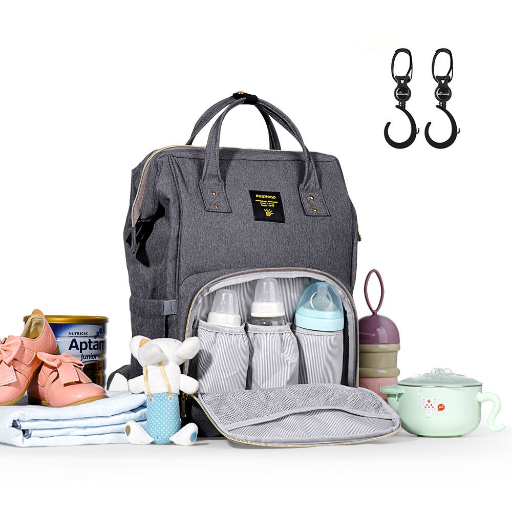 Sunveno - Mamma Diaper Bag Kit - Grey