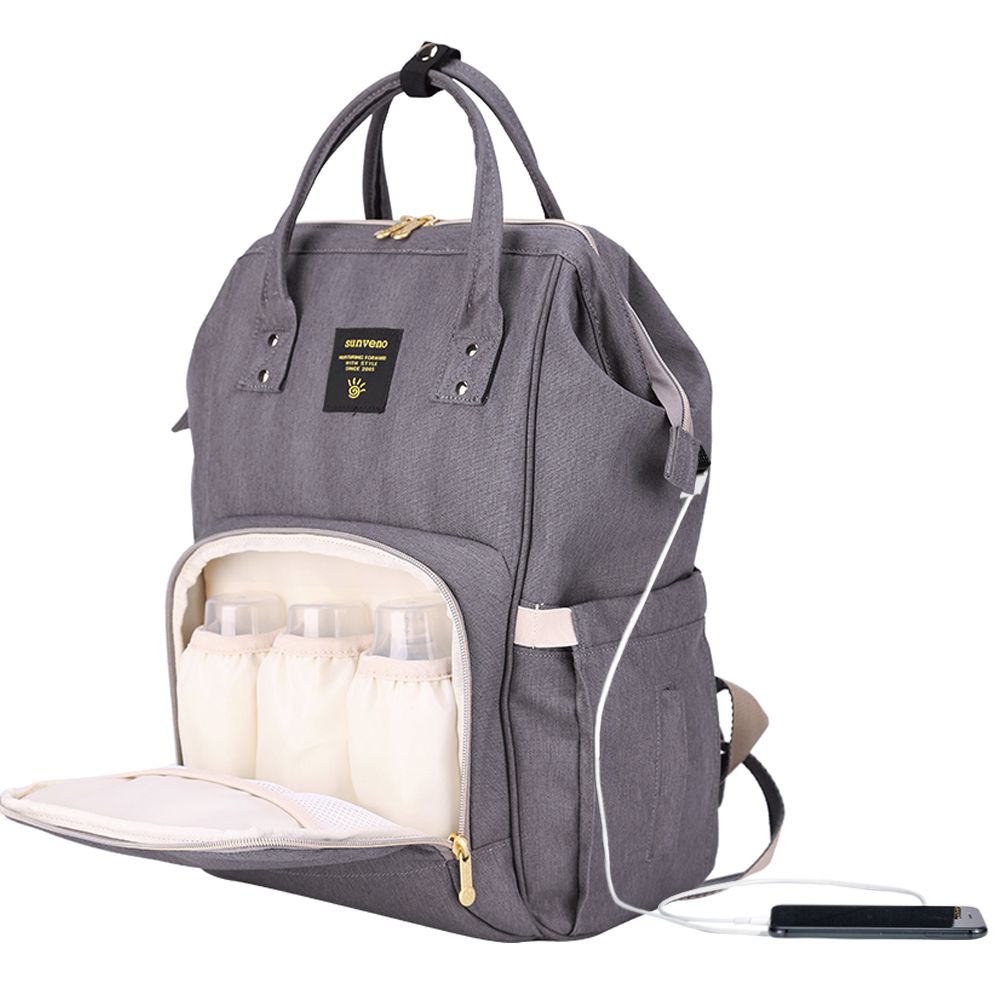 Sunveno - Mamma Diaper Bag Kit - Grey