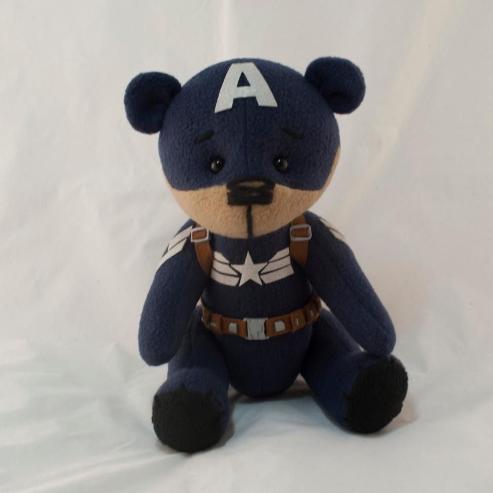 Super Teddy Bears Captain America Patriot - Soft Toys