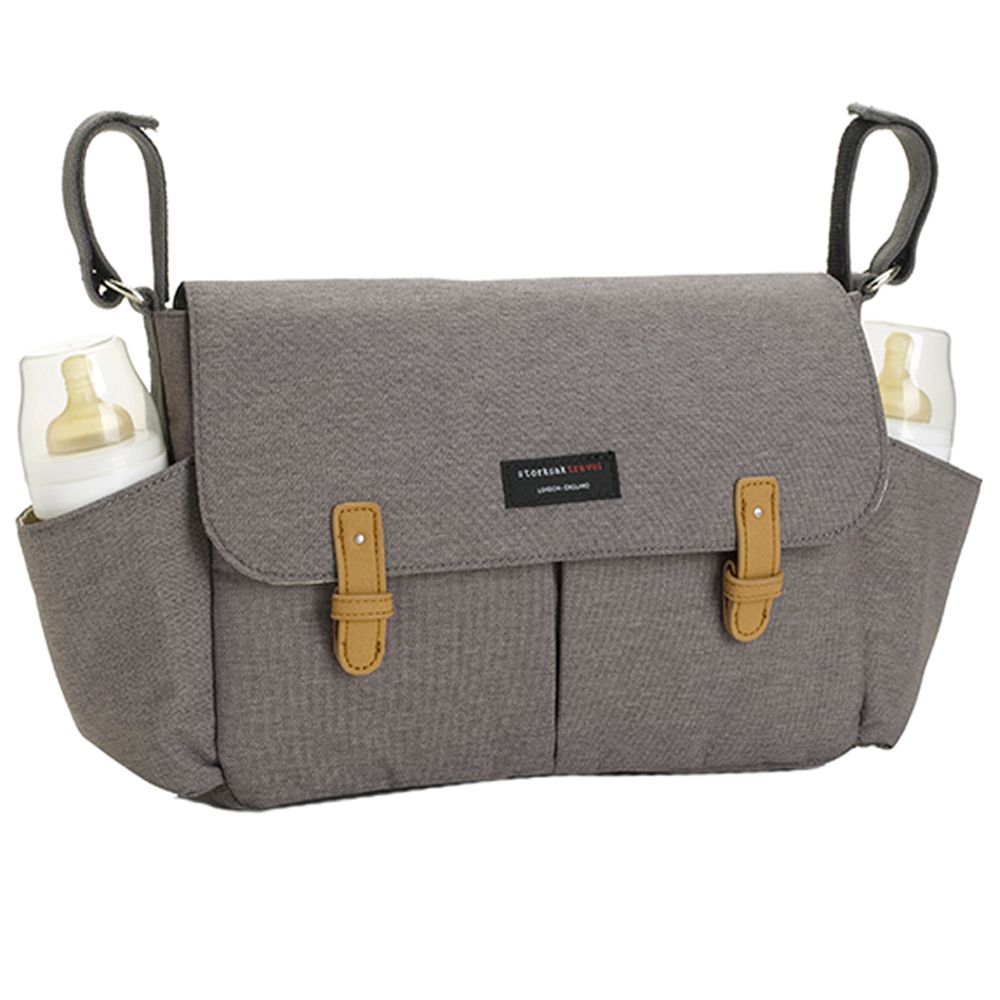 Storksak Grey Stroller Organizer