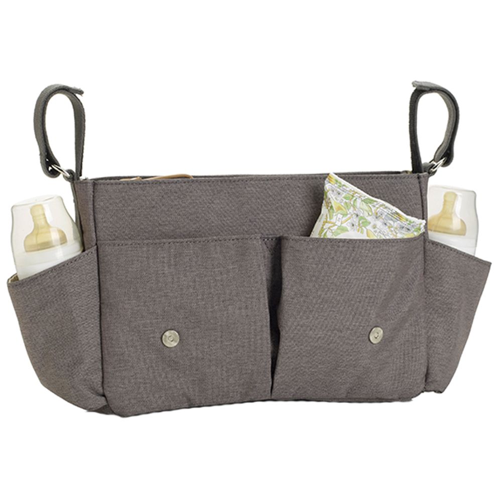 Storksak Grey Stroller Organizer