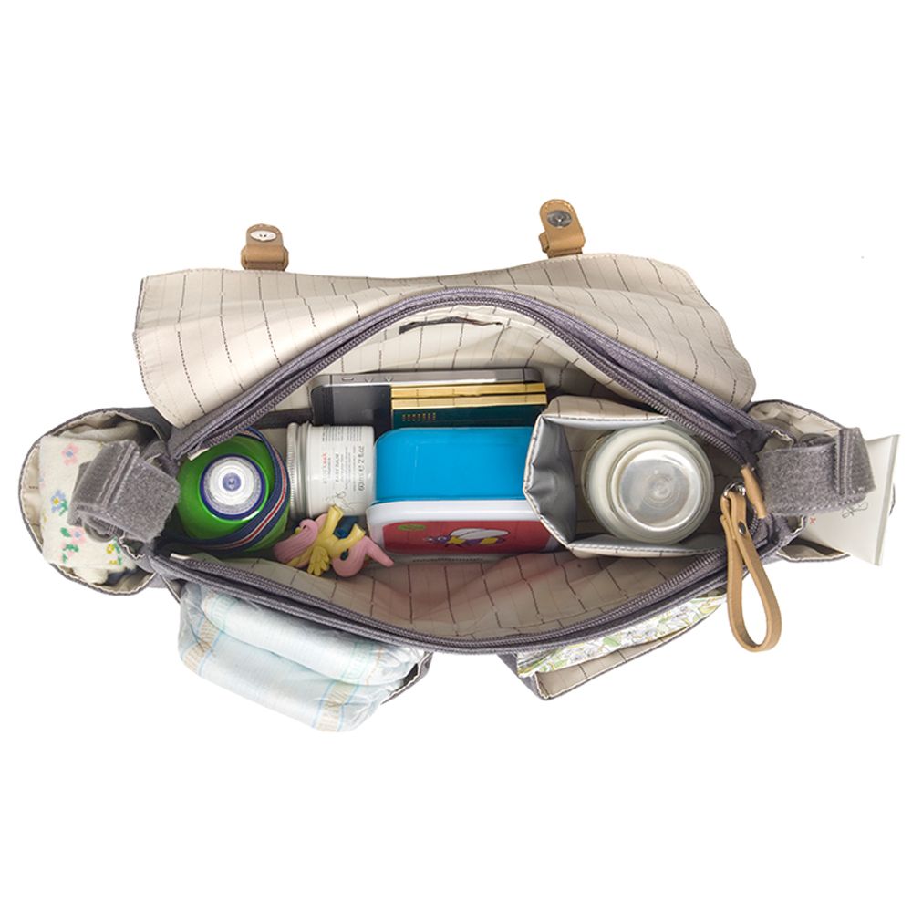 Storksak Grey Stroller Organizer