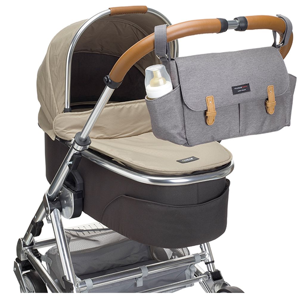 Storksak Grey Stroller Organizer