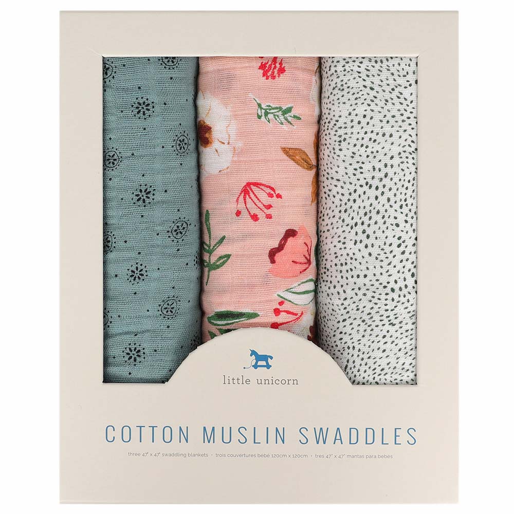 Little unicorn top muslin blanket