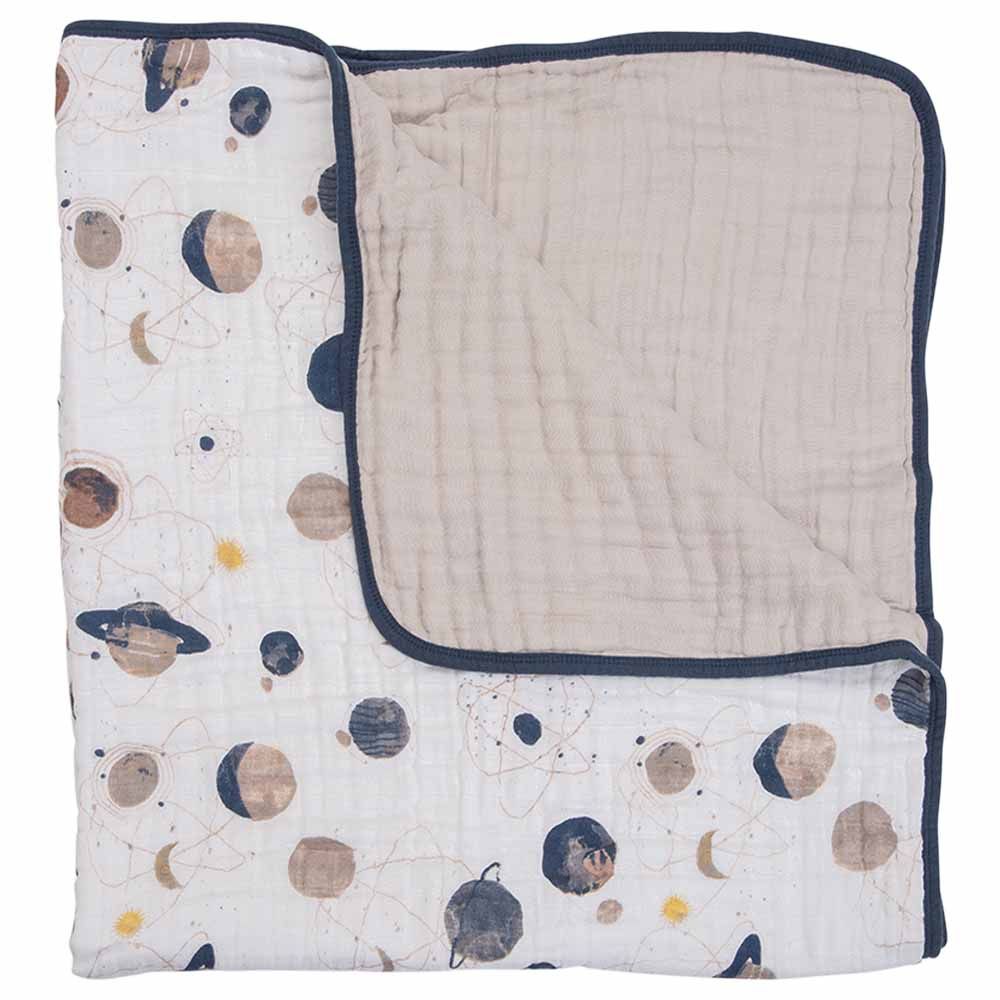 Little Unicorn Planetary Cotton Muslin Quilt