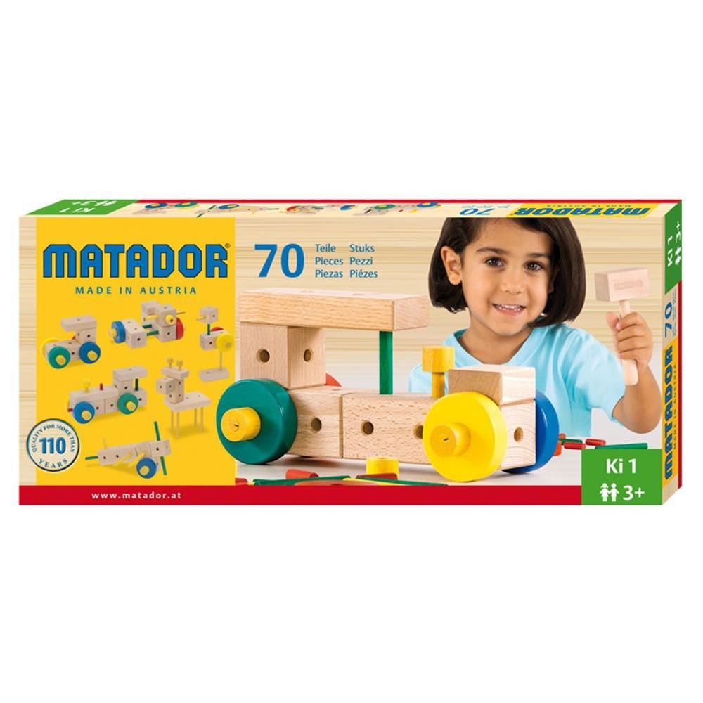 Matador 70pcs Ki 1 Wooden Block Toys