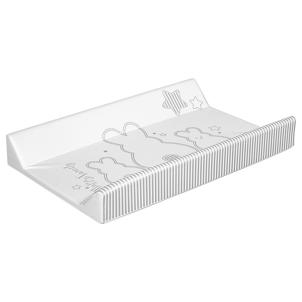 Brevi - Changing Mat Idea-Antibacterial - 3 Rabbits Grey