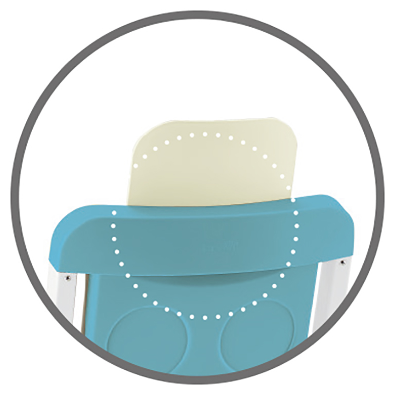 Brevi - Slex Evo - 3in1 High Chair - Cedar Yellow