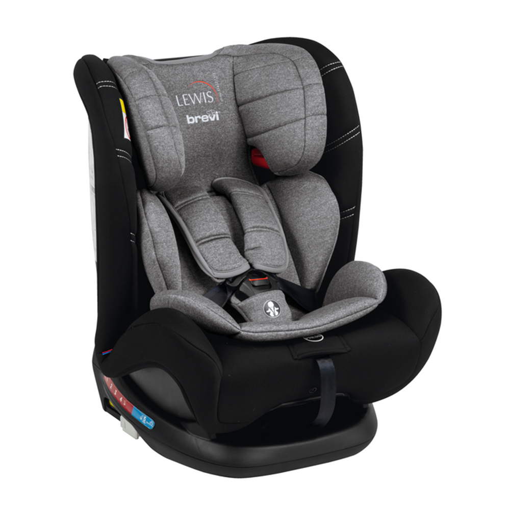 Brevi - Lewis Car Seat Isofix Group 0+/1/2/3 - Grey