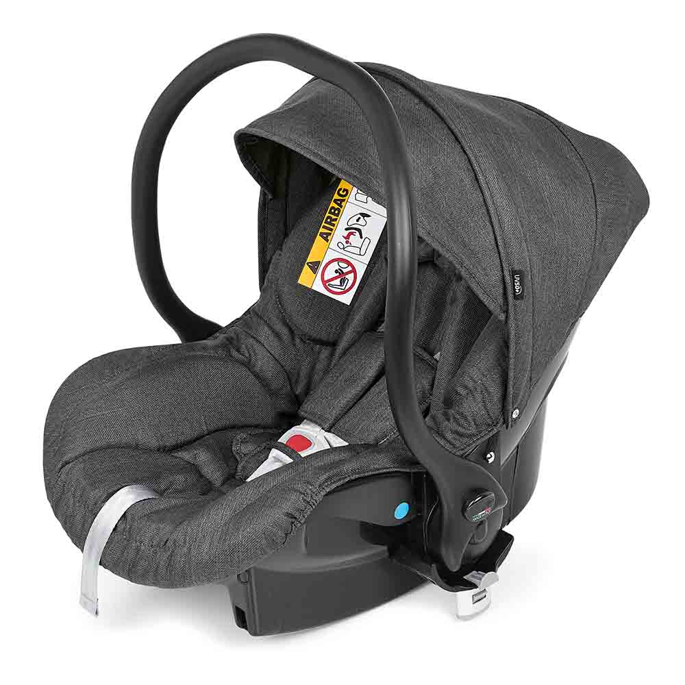 Brevi - Presto Trio Modular Stroller TravelSystem - Dark Grey