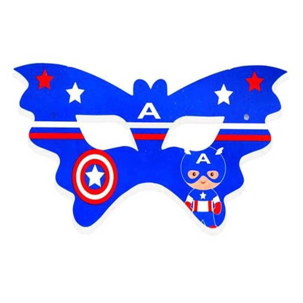 Tamona - 10-Piece Captain America Eye Mask Set