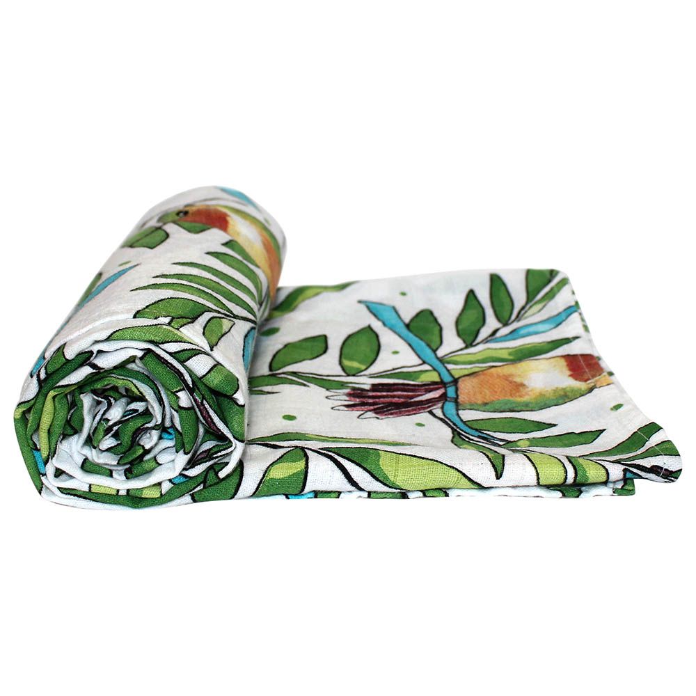 Tommy Lise - Muslin Swaddle Suitable For New Born - Airy Grace - 120 X 120cm