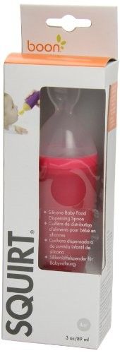 Boon - Pink Squirt Baby Food Dispencing Spoon
