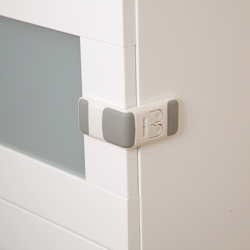 Clippasafe - Angle Lock - White & Grey