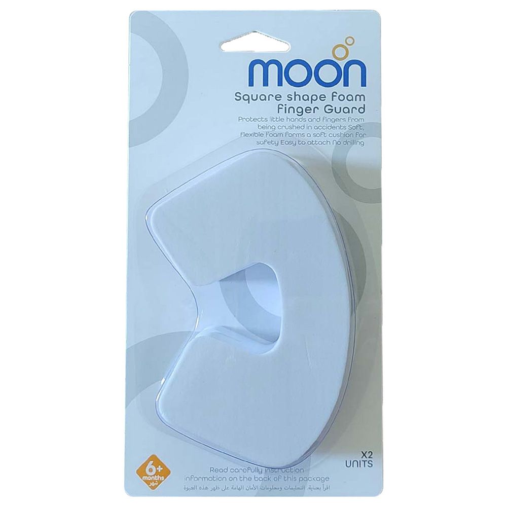 Moon - Square Shaped Foam Finger Guard