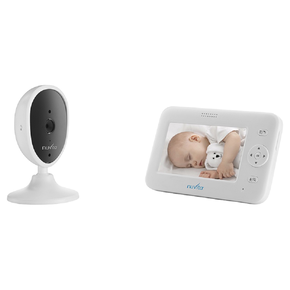Nuvita Wireless Baby Monitor w Camera Baby Camera White