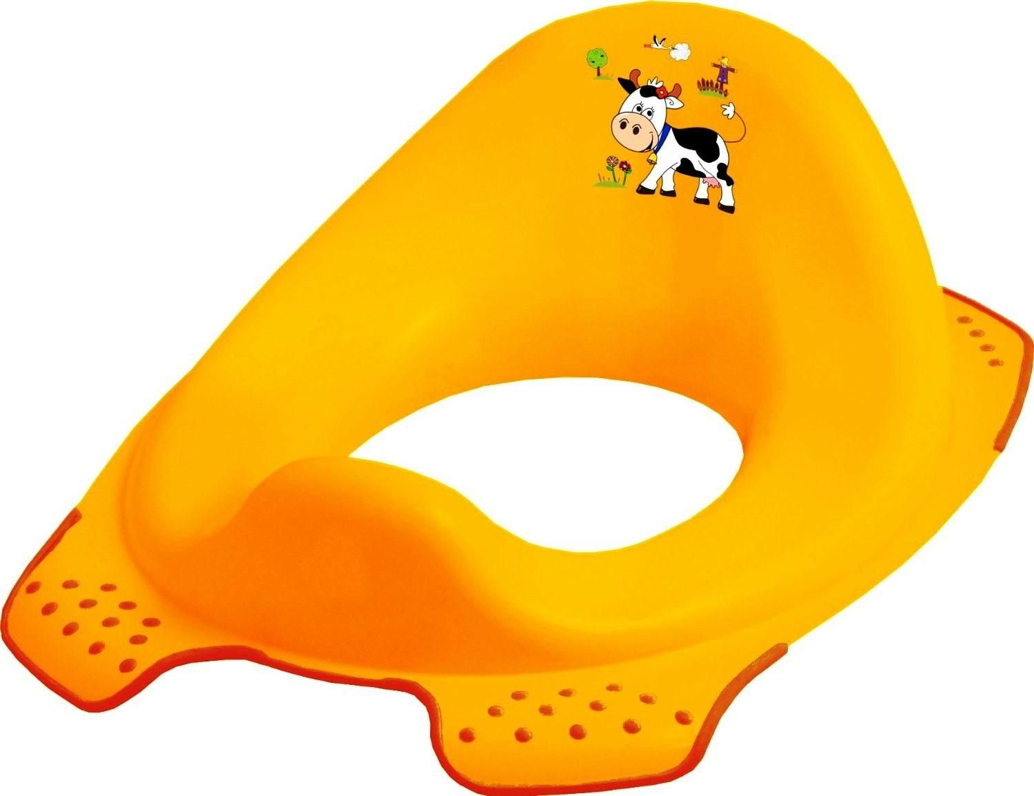 OKT Funny Farm Yellow Toilet Training Seat 