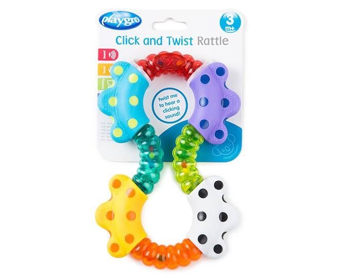 Playgro - Click and Twist Rattle