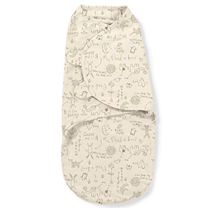 Summer Infant Swaddleme Original Organic Swaddle Bunny 1 Pk