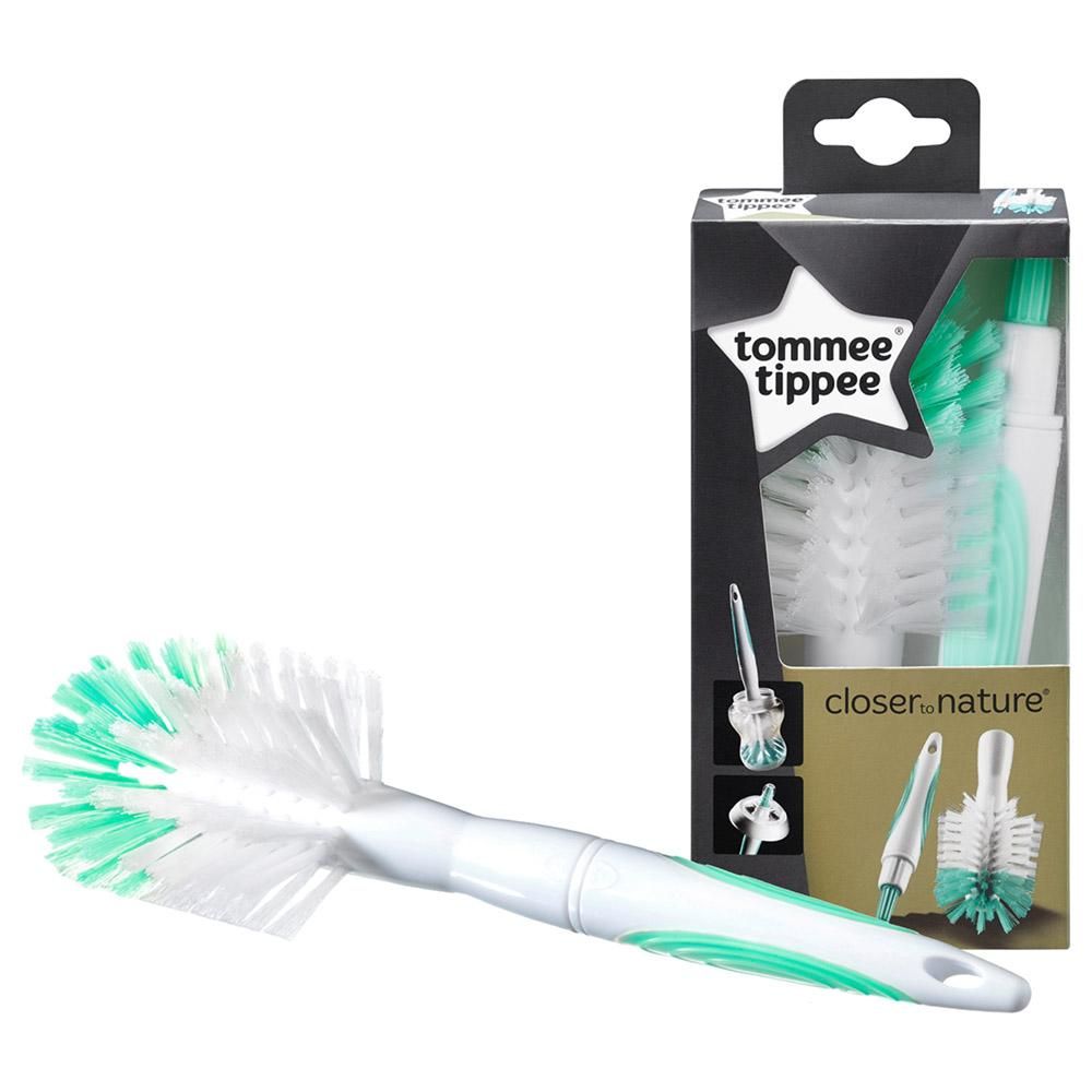 Tommee Tippee - Essentials Bottle and Teat Brush - White