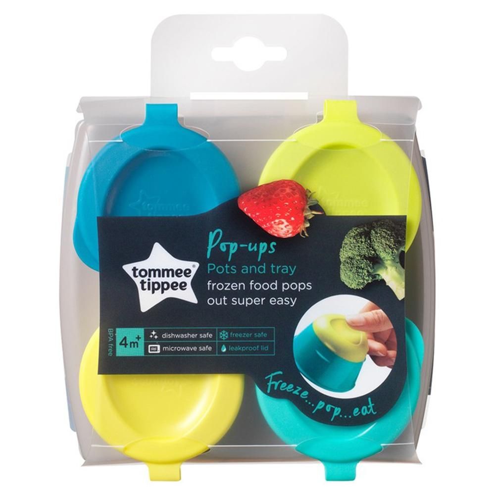 Tommee Tippee - Explora Pop Up Freezer Pots & Tray - Mix