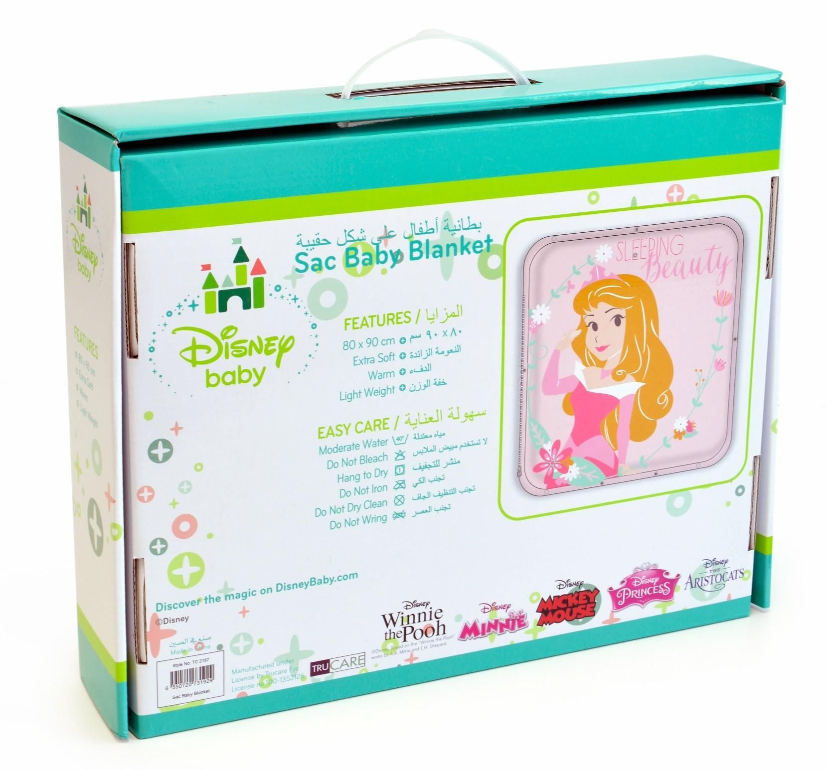 Disney - Sac Baby Blanket - Sleeping Beauty