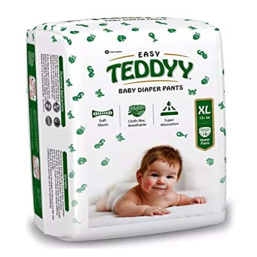 Buy Teddyy Baby Diaper Pants - Easy (XL) 4's Online at Discounted Price |  Netmeds