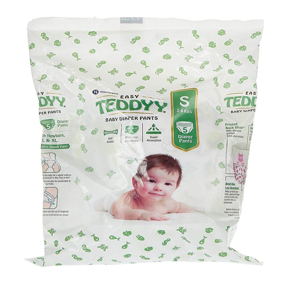 Teddyy Easy Baby Diaper Pants with Soft Elastic | Size Large: Buy packet of  42.0 diapers at best price in India | 1mg