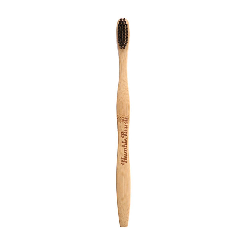 The Humble - Co Humble Brush Adult - Black, Medium Bristles