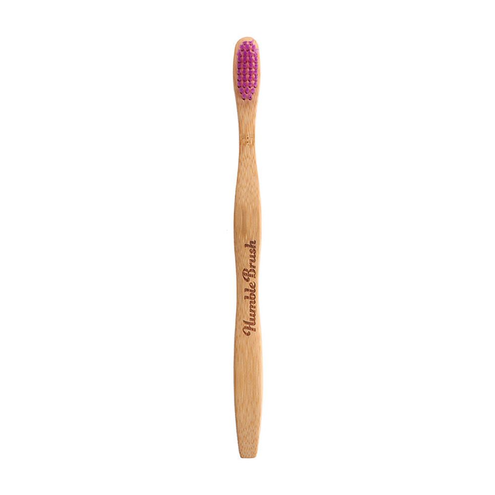 The Humble - Co Humble Brush Adult - Purple, Soft Bristles