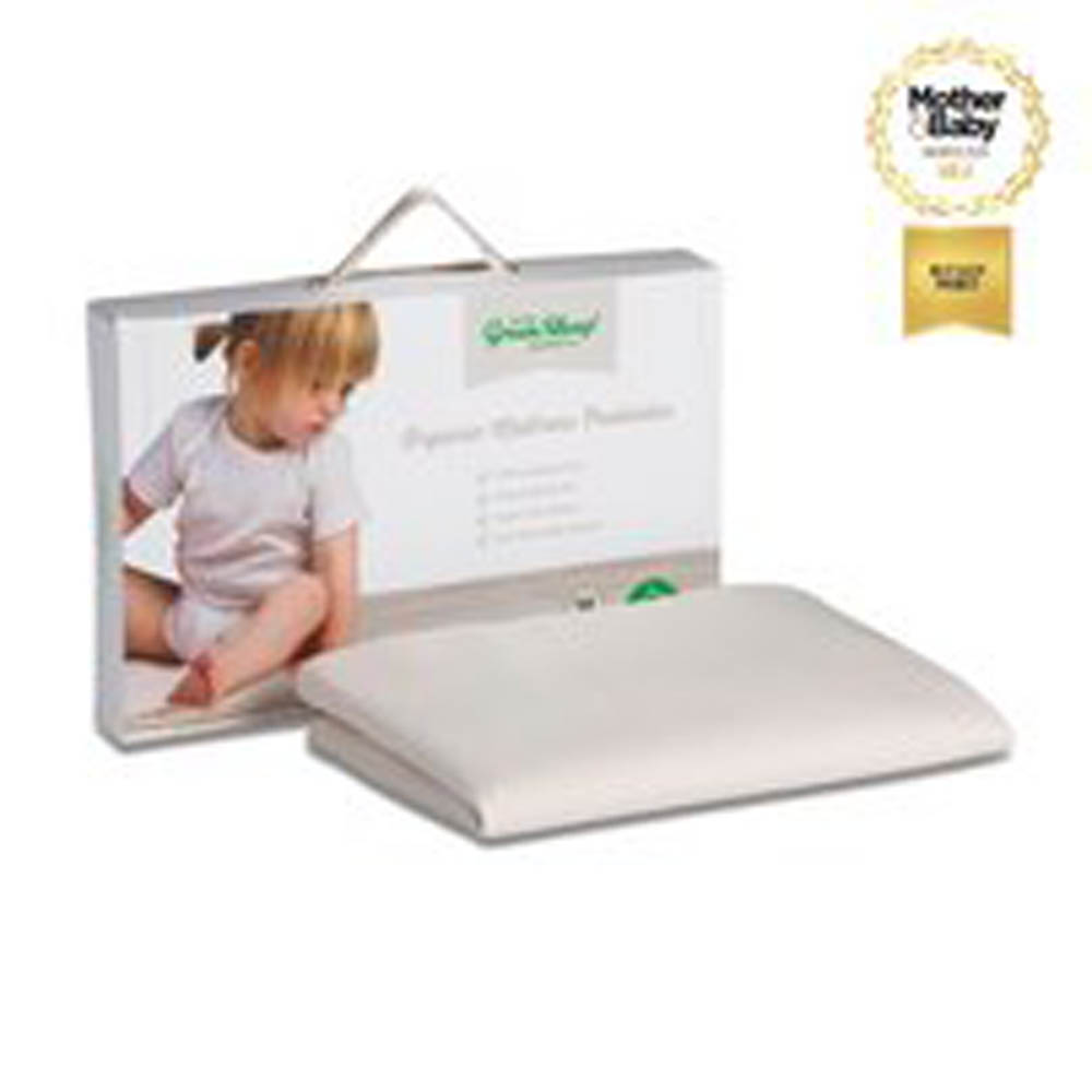 The Little Green Sheep Organic Waterproof Cot Bed Mattress