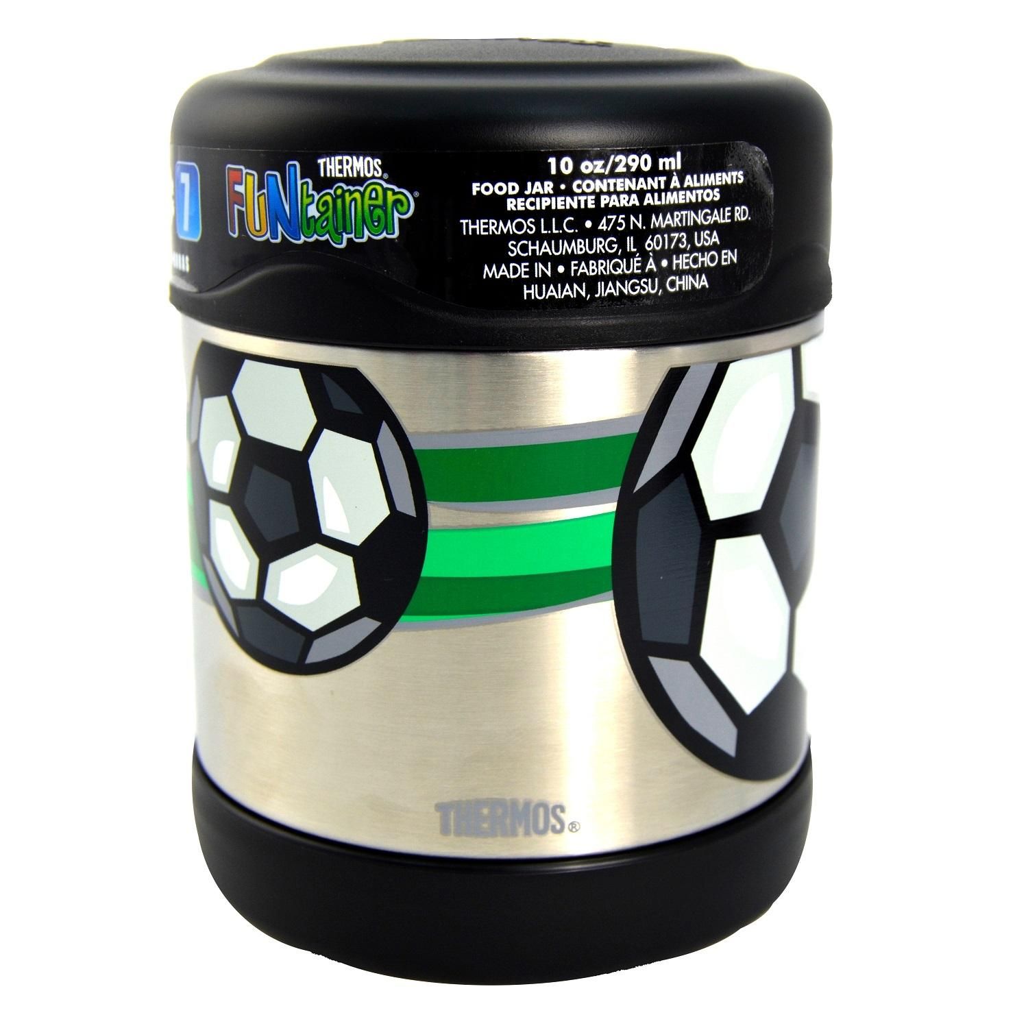 Thermos Funtainer Stainless Steel Food Jar 290ml Football